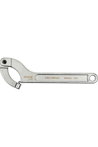 yato Cheie carlig, YT-01678, Otel vanadiu, 80 - 120 mm, Argintiu