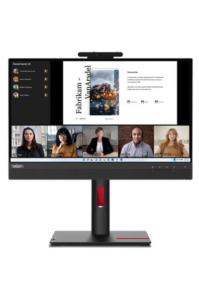 LENOVO 21.5 " TiO 22 Gen5 Full HD 1920 x 1080 HDMI DisplayPort Boxe Pivot Negru