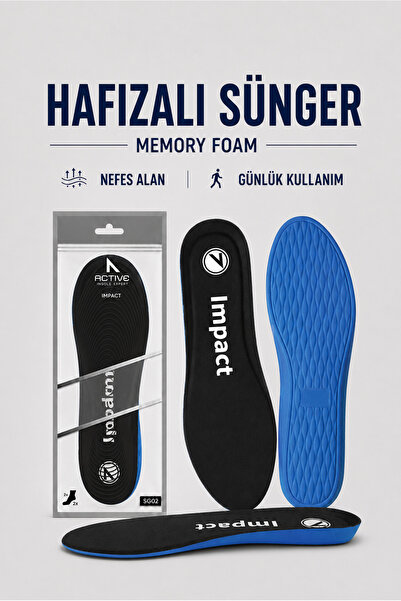 Active Team SG02 | Yumuşak Memory Foam Hafızalı, Ayak Şeklini Alan, Konfor, G...