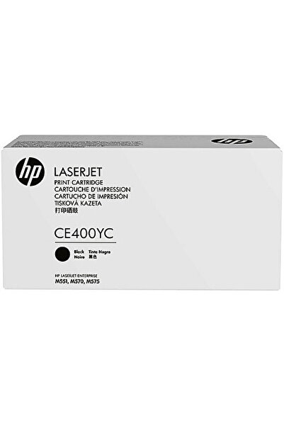 HP Тонер CE400YC черен, 11400 страници