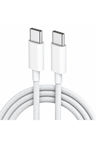 Ryan iPhone 15 16 17 Pro Pro Max Uyumlu Şarj Kablosu 60W Type-C to Type-C Hız...