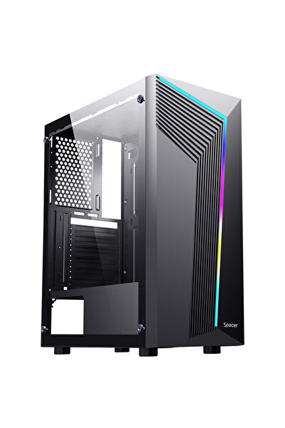 Spacer WARRIOR Middle Tower, ATX,fara sursa Negru