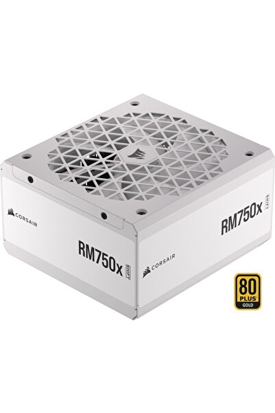 Corsair RM750x Shift White, 750 W, 80 PLUS GOLD, Full Modulara, Alb