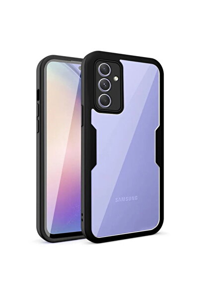 Techsuit Husă pentru Samsung Galaxy A54 + Folie - ColorVerse 360 Series - Negru