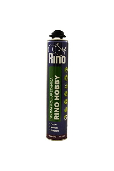 Rino Spuma poliuretanica Hobby, 650ml, pentru pistol