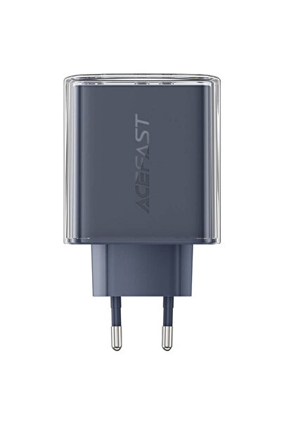 Acefast Exploration, 2 Porturi USB-C, 1 Port USB-A, PD65W, Gri