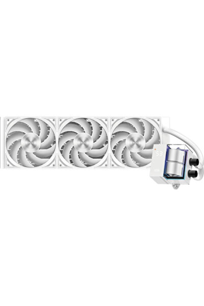 PCCOOLER DS360 WH, 3 x 120 mm, Alb