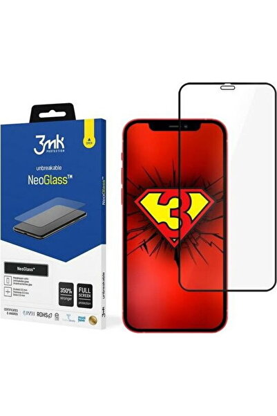 3MK Husa NeoGlass iPhone 12 Pro Max 6,7" Negru/black