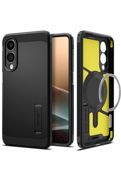 Spigen Husă pentru Samsung Galaxy S25 Edge - Tough Armor MagSafe - Negru