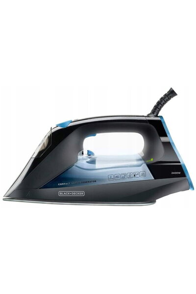 Black&Decker ES9180110B, 2400 W, Ceramic, Negru/Albastru