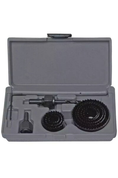 DEDRA EXIM Set Carota 8buc. 19-64mm