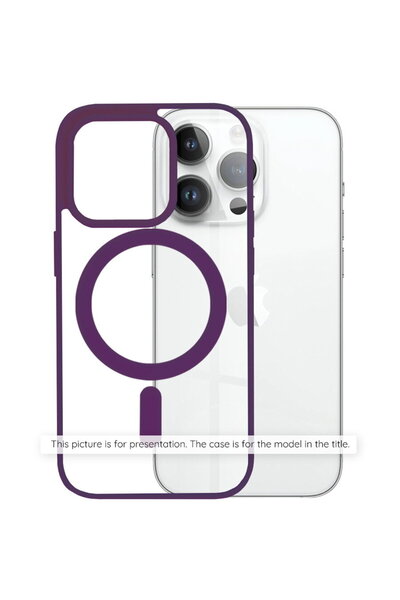 Techsuit Калъф за iPhone 17 Pro Max - MagSafe Pro - Лилав