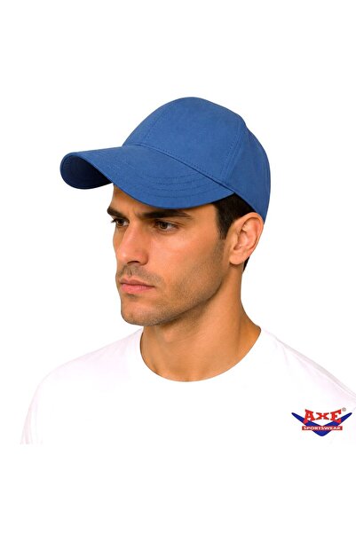 AXE SPORTSWEAR Șapcă sport de baseball unisex, din microțesătură indigo, cu v...
