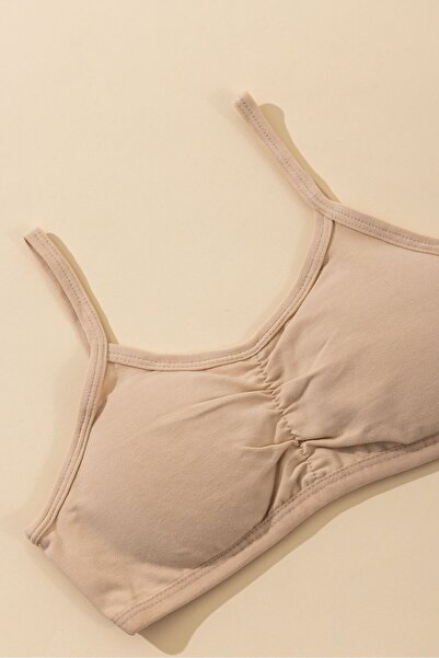BAYKAR Young Girl's Thin Rope Strap με μαξιλαράκι Half Tank Top σουτιέν 4408 ...