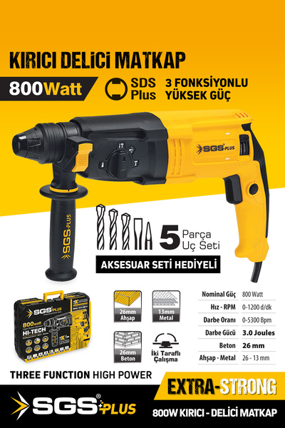 SGS 5179 Kırıcılı Darbeli Matkap Hilti