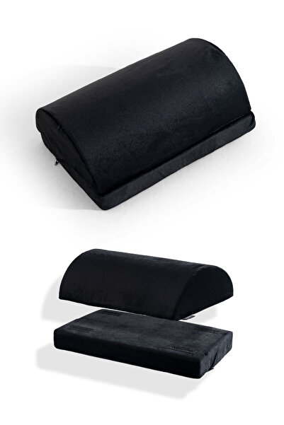 VİSCOTEX Visco Ayak Dayama Minderi, Masaj Noktalı Ergonomik Ayarlanabilir Ayak Desteği, 42x28,5x17cm