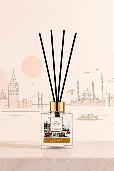 jamour parfum ISTANBUL odorizant cu betisoare 100 ml