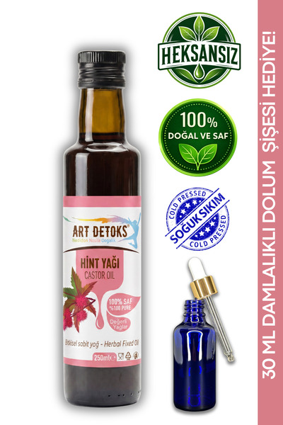 Art Detoks HİNT YAĞI 250ml %100 Saf ve Doğal