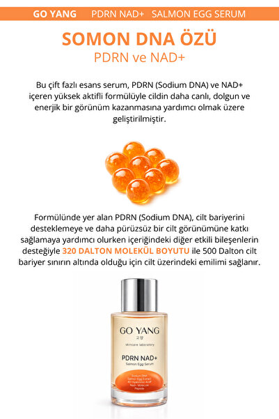 GO YANG Salmon Dna Skin Serum with Pdrn to Help Rejuvenate the Skin 30ml
