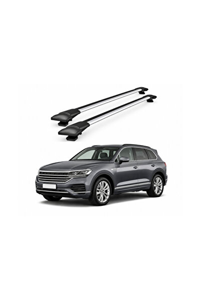 ART Bare portbagaj transversale auto aluminiu compatibile Volkswagen Touareg ...
