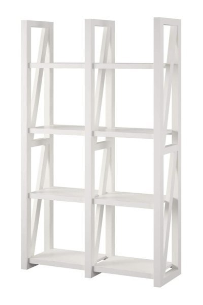 Sauder Crestwood Room Divider Open Shelving Bookcase