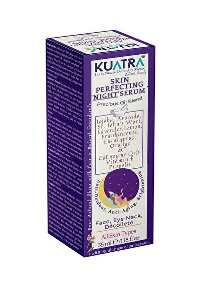 KUATRA Skin Perfecting Night Serum (DOĞAL İÇERİK, ANTİAGİNG, LEKE KARŞITI, İD...