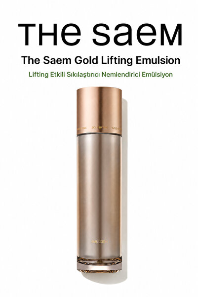 THE SAEM Gold Lifting Emulsion - Sıkılaştırıcı ve Nemlendirici Bakım