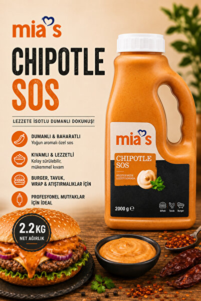 Mia'sDream Mia's Chıpotle Sos 2.2 Kg