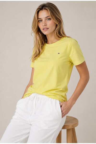 Tommy Hilfiger Modern Pamuklu Kadın T-Shirt