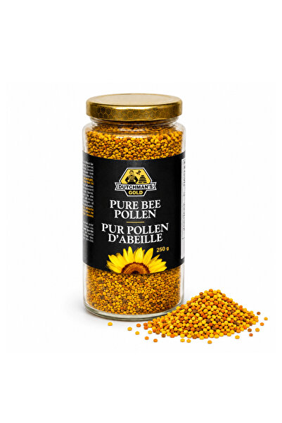 Dutchman's Gold حبوب لقاح النحل الكندية النقية 250 جرام - غذاء خارق طبيعي لدع...