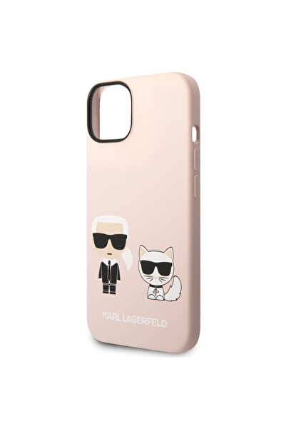 Karl Lagerfeld Husa telefon pentru iPhone 14 Plus, Karl and Choupette, MagSaf...