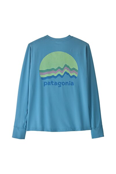 Patagonia Bluză de fete cu mânecă lungă Capilene ®   Silkweight Rmsb