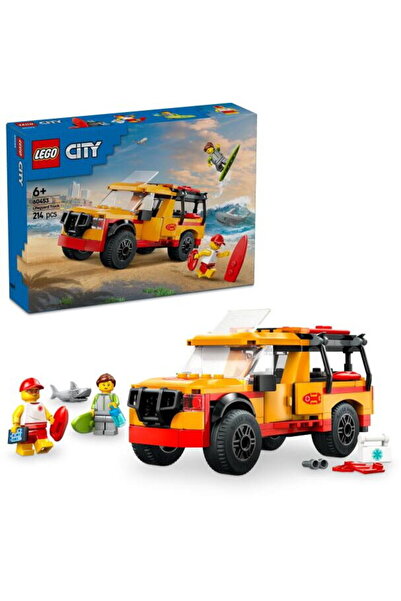 LEGO City Lifeguard Beach Rescue Truck в„ў 60453 вЂ“ 214 piese, 6+ ani