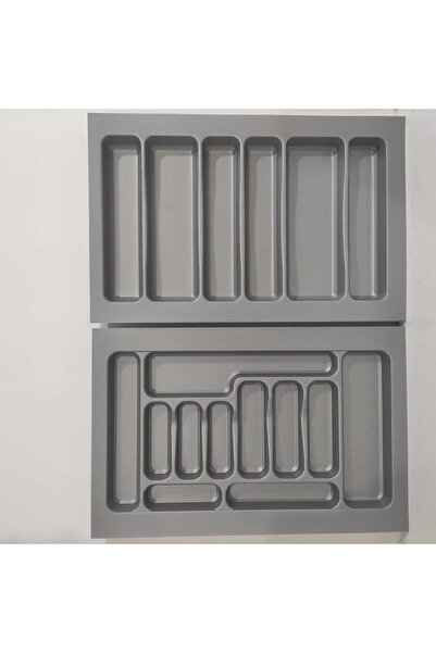 Deltaaks Mobilya Aksesuarları 75x49 Cm 2'li Takım Çekmece İçi Kaşıklık ve Kep...