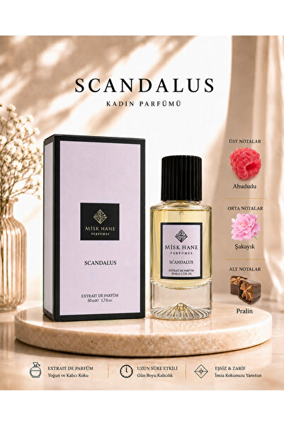 MİSKHANE SCANDALUS WOMEN 50 ML PARFÜM