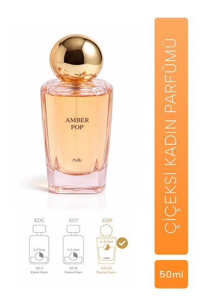nulu Amber Pop 50 ml Kadın Parfüm