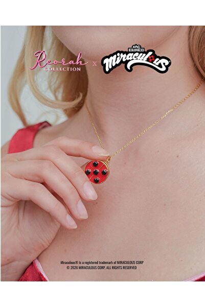 Reorah Collection Miraculous ®   Spinning Yoyo Lucky Charm Necklace