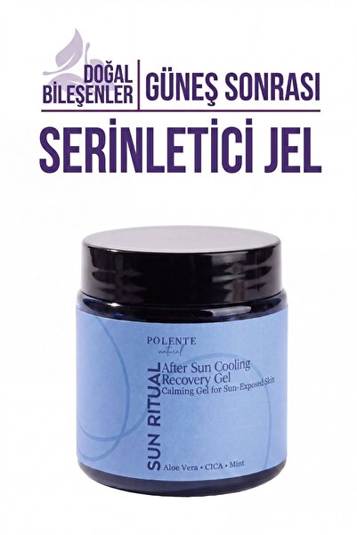 Polente Natural After Sun Cooling & Recovery Gel - Güneş Sonrası Serinletici ...