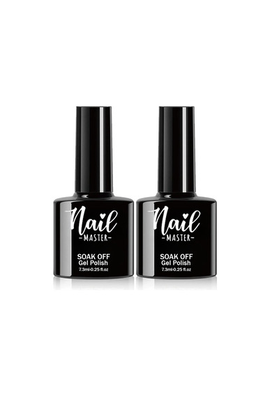 Nail Master Kalıcı Oje Protez Tırnak Top Coat Ve Base Coat 2li Set