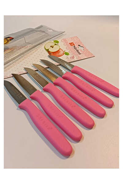 Sürbisa Meyve Takımı Pembe 6'lı 61007 7.0 cm