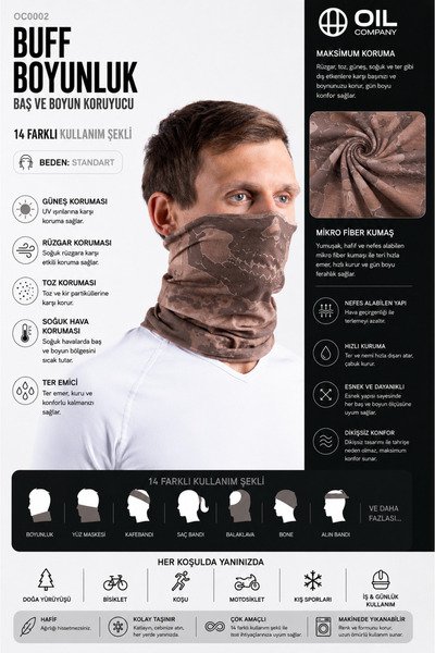 OIL COMPANY Στρατιωτικό Κολάρο Λαιμού " (Military Neck Collar) - This is a di...