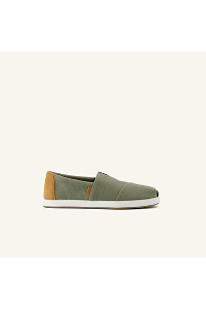 Toms Shoes Men's Espadrille 10021898 10021895 Alp Fwd Almond Herringbone Canvas