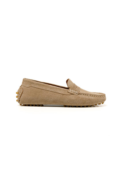 John May Kadın / Kız Sneaker RC-25Y-058-R1821 Bej Süet