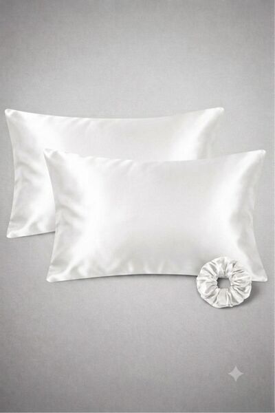 Saten 2 Adet 50x70 Yastık Kılıfı