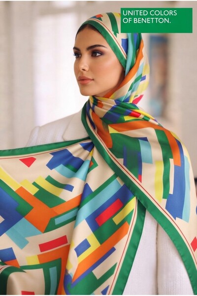 United Colors of Benetton Fiore Shawl -1012-75X190