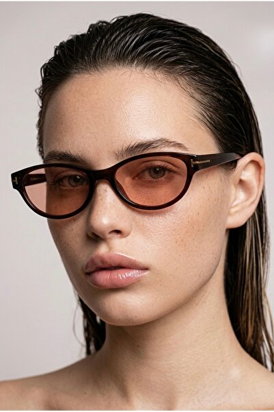 REN EYEWEAR Tessa Women's Sunglasses Oval Cat Eye Burgundy Anti-Reflection Gl...