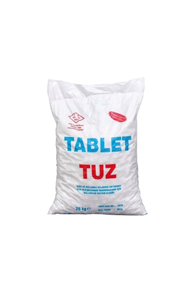 Spring Water Tablet Mekanik Tuz 25 Kg
