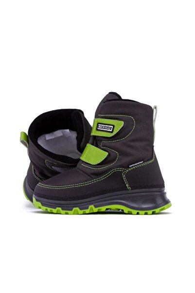 BUCKHEAD Buck1077 Stark Kids Anthracite Green Snow Boots