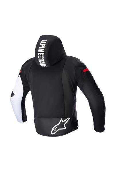 Alpinestars Zaca Air Yazlık Korumalı Motosiklet Montu Siyah Beyaz Kırmızı