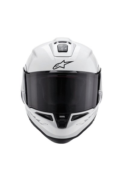 Alpinestars Supertech R10 Carbon Spor Motosiklet Kaskı Beyaz Siyah